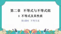 数学八年级下册（2024）1 不等式及其性质课前预习ppt课件