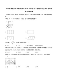 山东省聊城市东昌教育集团2025-2026学年上学期九年级期末数学模拟检测试题-自定义类型