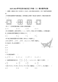 2025-2026学年北京市延庆区八年级（上）期末数学试卷-自定义类型
