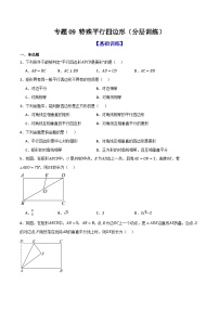 专题09 特殊平行四边形（分层训练）-2026年中考数学总复习重难考点强化训练（全国通用）(原卷版+解析版）