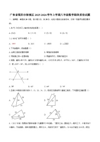 广东省揭阳市榕城区2025-2026学年上学期八年级数学期终质检试题-自定义类型