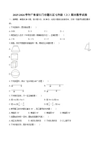 2025-2026学年广东省江门市蓬江区七年级（上）期末数学试卷-自定义类型