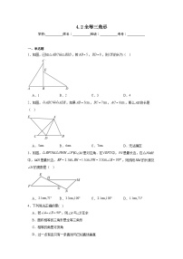 北师大版（2024）七年级下册（2024）全等三角形习题