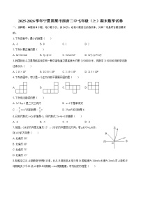 2025-2026学年宁夏固原市西吉二中七年级（上）期末数学试卷-自定义类型