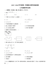 广东省清远市清新区2025-2026学年九年级上学期1月期末数学试题（原卷版+解析版）