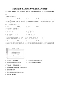 2025-2026学年上期期末教学质量检测八年级数学-自定义类型