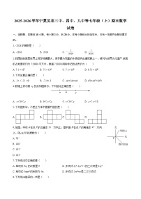 2025-2026学年宁夏吴忠三中、四中、九中等七年级（上）期末数学试卷-自定义类型