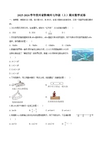 2025-2026学年贵州省黔南州七年级（上）期末数学试卷-自定义类型
