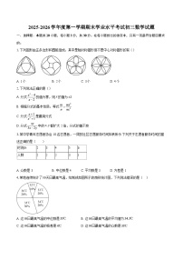 2025-2026学年度第一学期期末学业水平考试初三数学试题-自定义类型
