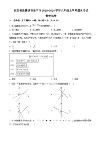 江西省景德镇市乐平市2025-2026学年八年级上学期1月期末数学试题（有解析）