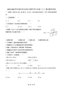 2025-2026学年重庆市长寿区川维中学七年级（上）期末数学试卷