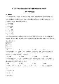 北师大版（2024）八年级上册（2024）3 二元一次方程组的应用综合训练题