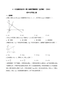 初中鲁教版（五四学制）（2024）4 一次函数的应用课时作业
