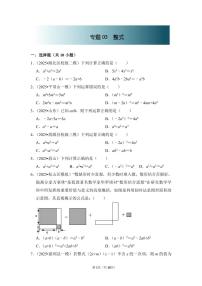 中考数学第一轮复习专题03 整式（专项练习含答案）