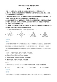 广东省惠州市惠城区光正实验学校2024—2025学年上学期九年级数学期中考试试题（解析版）-A4