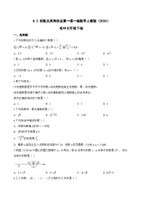 数学七年级下册（2024）实数及其简单运算课时训练