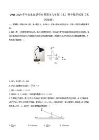 2025-2026学年山东省烟台市莱阳市上学期九年级期中数学_(含答案_)试卷