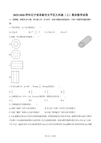 2025-2026学年辽宁省阜新市太平区九年级（上）期末数学试卷