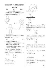 广东省广州市番禺区上学期九年级数学期末复习试卷-A4
