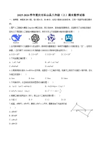 2025-2026学年重庆市巫山县八年级（上）期末数学试卷-自定义类型