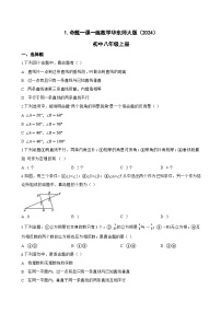 数学八年级上册（2024）1. 命题课后作业题