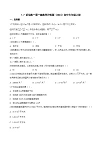 沪科版（2024）七年级上册（2024）近似数课时练习