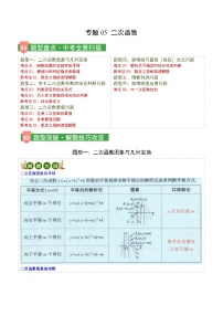 专题05 二次函数（6大题型8难点4新考法，题型清单）（全国通用）2026年中考数学一轮复习讲练测练习+答案