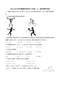 2025-2026学年福建省龙岩市八年级（上）期末数学试卷-自定义类型