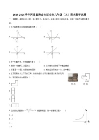 2025-2026学年河北省唐山市迁安市九年级（上）期末数学试卷-自定义类型