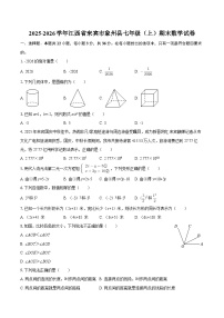 2025-2026学年江西省来宾市象州县七年级（上）期末数学试卷-自定义类型