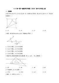 初中数学角巩固练习