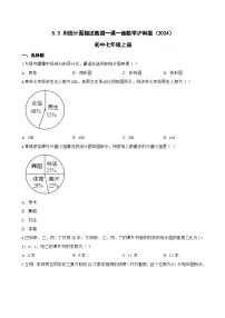 沪科版（2024）用统计图描述数据练习