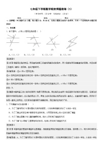 期末押题密卷（3）【含答案】精讲与精练高分突破-2024-2025学年七年级下册数学（人教版2024）