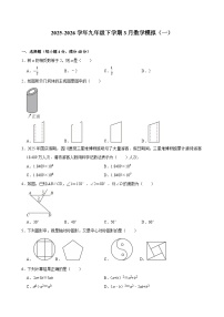 2026年山东省济南市莱芜区中考模拟数学自编卷含答案