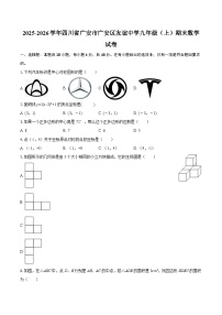 2025-2026学年四川省广安市广安区友谊中学九年级（上）期末数学试卷-自定义类型