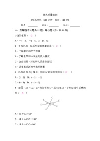 人教版（2024）数学七年级下册 期末质量检测（试卷含答案）