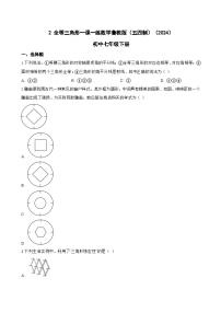 数学七年级下册（2024）2 全等三角形综合训练题