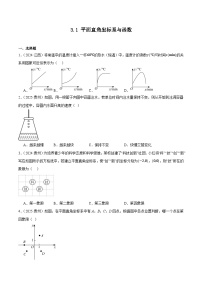 人教版2024-2025年全国九年级数学2年中考真题汇编 3.1 平面直角坐标系与函数