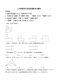 安徽省亳州市蒙城县2025-2026学年九年级上学期1月期末数学试题
