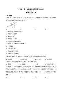 数学八年级上册（2024）1. 命题一课一练