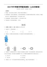 2025中考数学押题预测卷济南卷数学试卷含答案