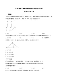 初中数学12.6 等腰三角形课时练习