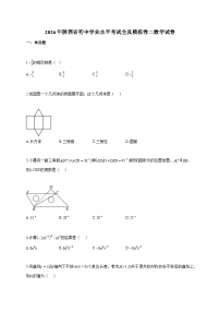 2026年陕西省初中学业水平考试全真模拟卷二数学试题（含答案）