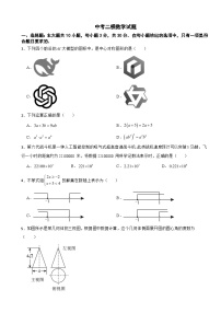 广东省湛江市2026年中考二模数学试题附答案