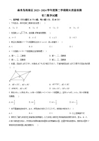 2023-2024学年河北省秦皇岛市海港区八年级下学期期末数学试题