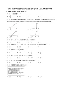 2024-2025学年河北省石家庄四十四中七年级（上）期中数学试卷