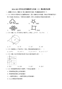 2024-2025学年北京市朝阳区九年级（上）期末数学试卷