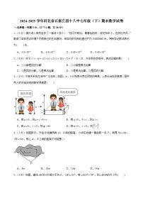 2024-2025学年河北省石家庄四十八中七年级（下）期末数学试卷