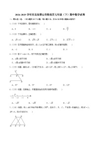 2024-2025学年河北省唐山市路南区七年级（下）期中数学试卷