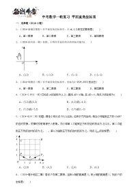 2026年中考数学一轮复习专题训练 平面直角坐标系（含解析）